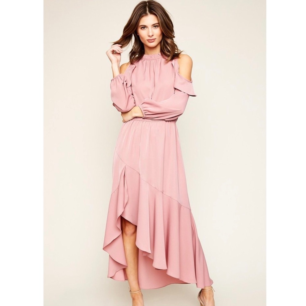 Boutique Fit and Flare Maxi Dress